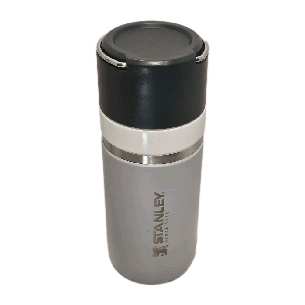 Stanley Outdoor Clip Grip Mug 16 Oz Gray Stainless Steel Discontinued